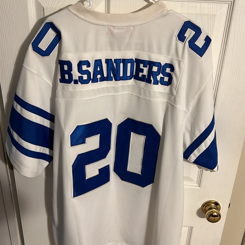 New with tags: Authentic throwback Barry Sanders jersey
